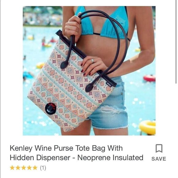 Kenley wine purse (1505) - Picture 1 of 4
